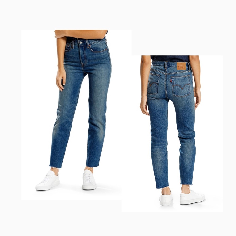 Levi’s Wedgie High Waist Straight Jeans
